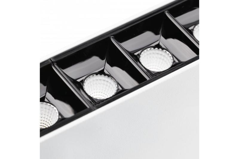 LED dekoratív függesztett lámpatest VILANA 42W (30W+12W) 4000K RA>80 220-240VAC 48/120° UGR<19 120 cm fehér. 1208963236