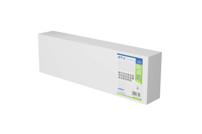 LED dekoratív függesztett lámpatest VILANA 42W (30W+12W) 4000K RA>80 220-240VAC 48/120° UGR<19 120 cm fehér. 1208963236