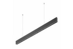 Decor LED függesztett lámpatest VILANA 42W (30W+12W) 4000K RA>80 220-240VAC 48/120° UGR<19 120cm fekete. 1208963237