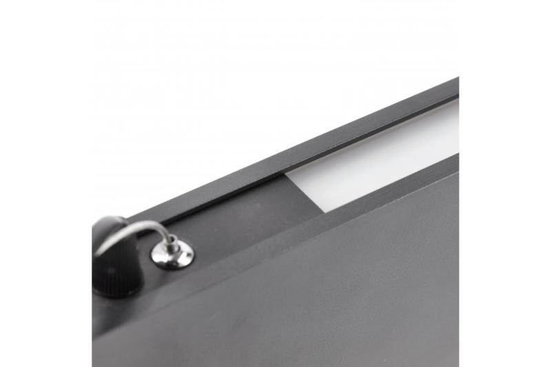 Decor LED függesztett lámpatest VILANA 42W (30W+12W) 4000K RA>80 220-240VAC 48/120° UGR<19 120cm fekete. 1208963237