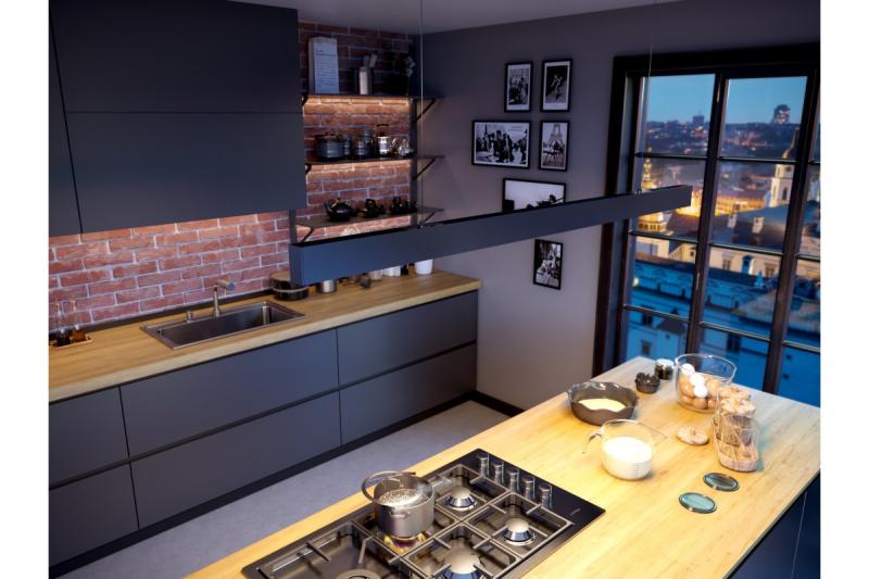 Decor LED függesztett lámpatest VILANA 42W (30W+12W) 4000K RA>80 220-240VAC 48/120° UGR<19 120cm fekete. 1208963237