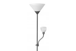 Decor Állólámpa BENFICA 2 max 60W - E27 max 40W - E14 AC220-240V 50/60Hz szürke. 1208963347