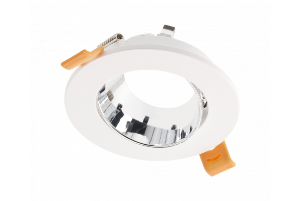 Deco Plafonddspot ARIES IP20 φ 90*30mm rond wit/chroom 1208963712