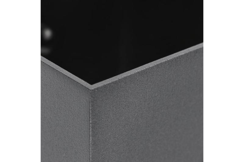 Dekorációs fali lámpatest CAMPIONE alumínium G9 IP20 max. 40W IP20 négyzet alakú fekete. 1208963849