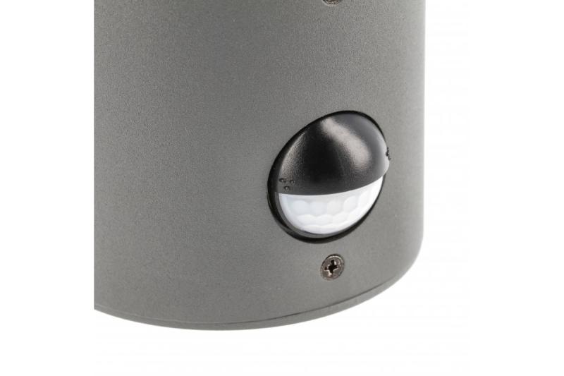 Decor Tuinarmatuur CORTA-AU PIR E27 MAX.25W IP44 AC220-240V 50-60Hz fali lámpa felső grafit. 1208963858