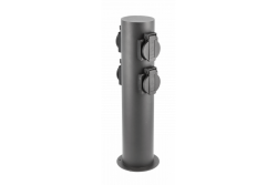 Decor Tuinpaal CORTA-P 36 IP54 AC220-240V 50-60Hz 4*Schuko aljzat max. 3500W oszlop grafit. 1208963859
