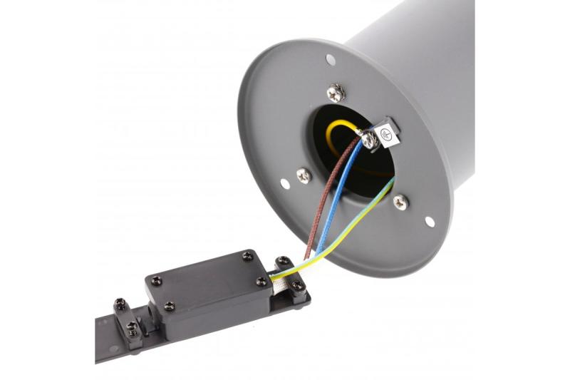 Decor Tuinklamp CORTA-P 40 E27 MAX.25W IP44 AC220-240V 50-60Hz paal antraciet. 1208963860