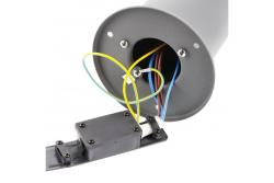 CORTA-P 80 kerti lámpa E27 MAX.25W IP44 AC220-240V 50-60Hz aljzat max. 3000W oszlop grafit. 1208963864