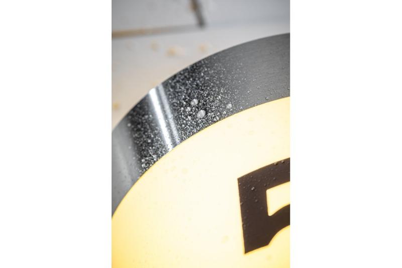 Decor ESO fali lámpa E27 MAX. 11W IP54 AC220-240V 50/60Hz inox 1208963874