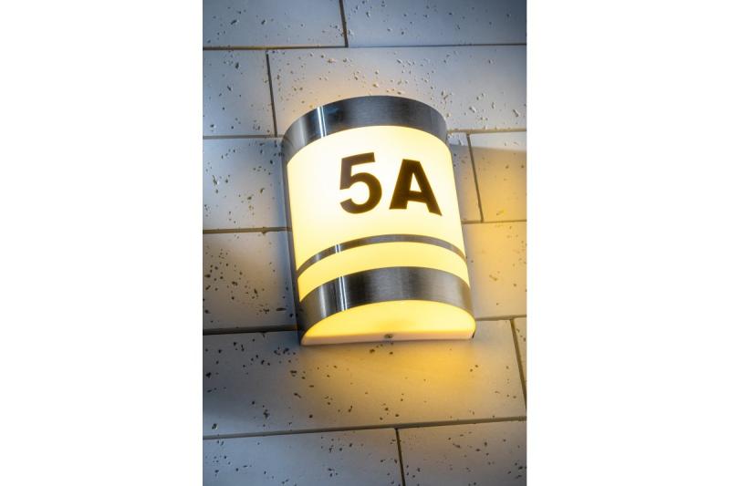 Decor ESO fali lámpa E27 MAX. 11W IP54 AC220-240V 50/60Hz inox 1208963874