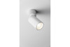 Ceiling luminaire FARGO MINI 2, aluminium, 56x150mm, IP20, max 20W, round, white