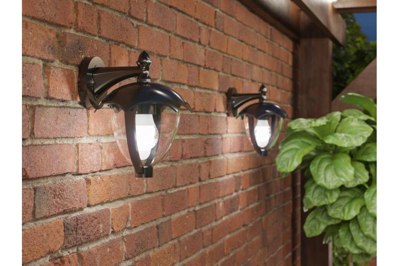 Dekor Kerti Világítás GRANDE-AD E27 MAX.60W IP54 AC220-240V 50-60Hz lapos aljú fekete. 1208963884