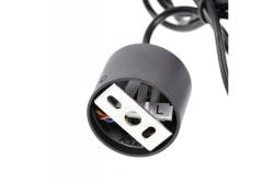 LAGOS GU10 alumínium függesztett lámpatest IP20 max. 20W fekete 1208963909