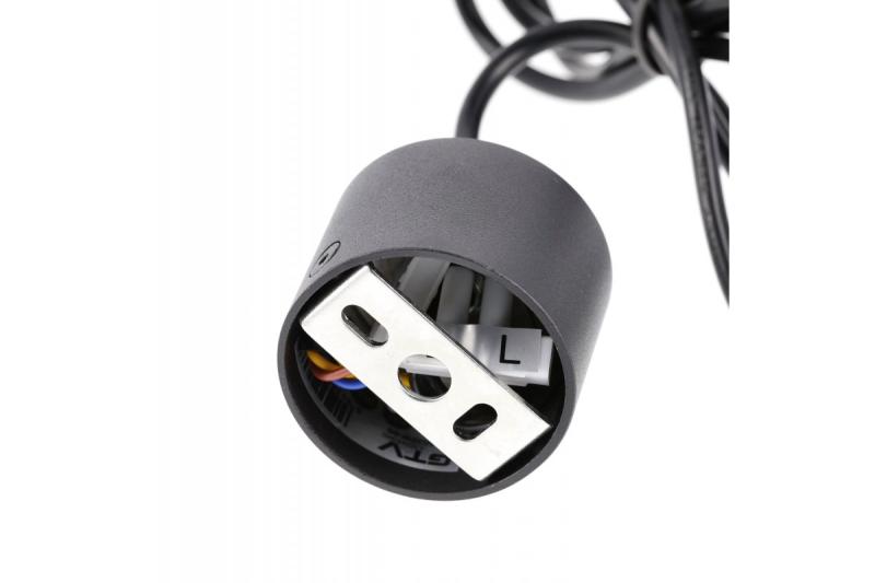 LAGOS GU10 alumínium függesztett lámpatest IP20 max. 20W fekete 1208963909