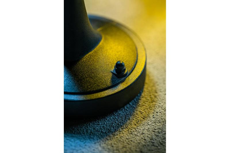 Decor Kerti Lámpatest MARINA-AU E27 MAX.20W IP54 AC220-240V 50-60Hz felső fali lámpa egyenes fekete. 1208963933