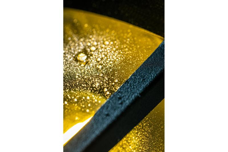 Decor Kerti Lámpatest MARINA-AU E27 MAX.20W IP54 AC220-240V 50-60Hz felső fali lámpa egyenes fekete. 1208963933