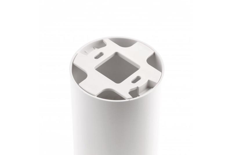 Plafonddíszlámpa armatúra RESTO PC φ80x125mm IP20 max 20W kerek fehér. 1208963986