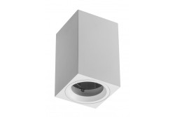 Decor Lamp felületre szerelhető SENSA MINI alumínium 70x70x115 IP20 max 50W négyzet alakú fehér ház. 1208964014