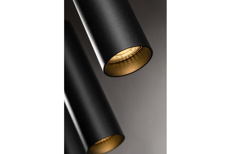 Decor Opgehangen armatuur TRESOS II 3xGU10 alumínium IP20 max. 3x20W fekete. 1208964030