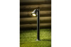 Garden fixture LUSTINO-P 80, GU10, MAX.20W, IP44, AC220-240V, 50-60Hz, mounting post, graphite