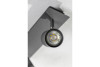 Ceiling luminaire VENETO, IP20, max. 20W, 2 x GU10, round, black