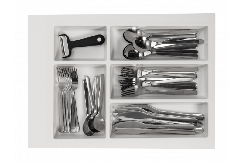 Decor Cutle Evőeszköztartó Betét Konyhai Fiókhoz 400 Fehér 1208966373