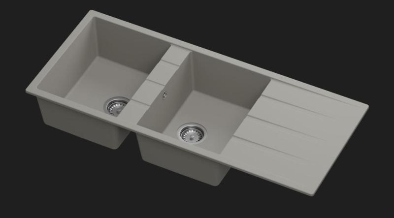 GránitMy Univerzális mosogatók Kvarchomok színminta TAUPE 1208967247