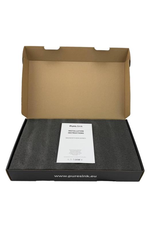 Pure.Sink Elite Steel Spark-S kuhinjska slavina PVD Gun Metal s izvlačnim izljevom PS8041-61