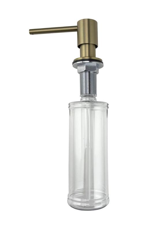 Pure.Sink Elite Steel Shine beépíthető szappanadagoló rozsdamentes acélból, felülről utántölthető PS9010-02.