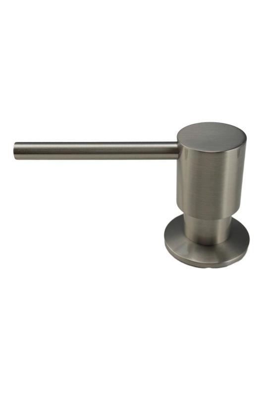 Pure.Sink Elite Steel Shine beépíthető szappanadagoló rozsdamentes acélból, felülről utántölthető PS9010-02.