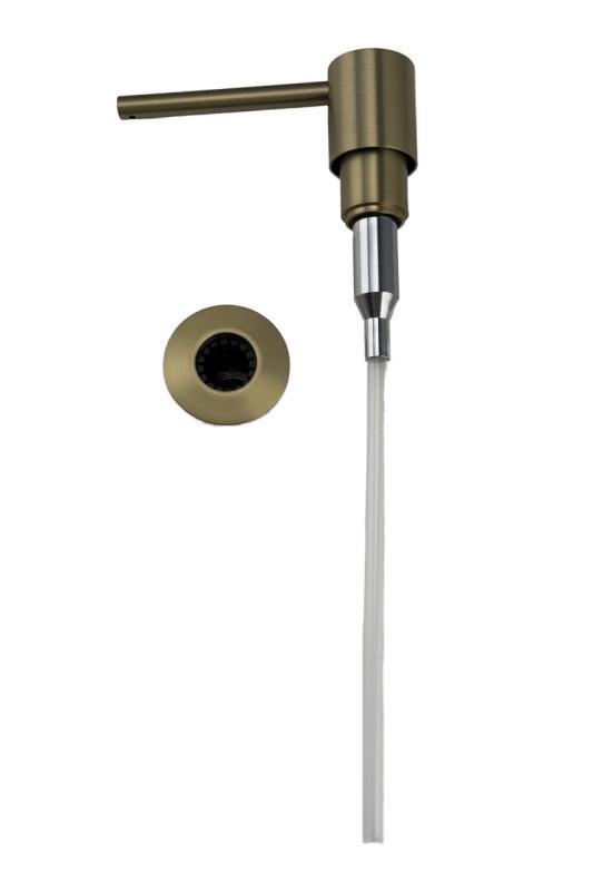 Pure.Sink Elite Steel Shine beépített szappanadagoló matt fekete PS9010-10