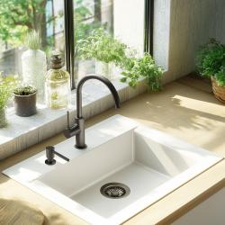 A Pure.Sink Elite Steel Shine szappanadagoló PVD Gun Metal PS9010-61