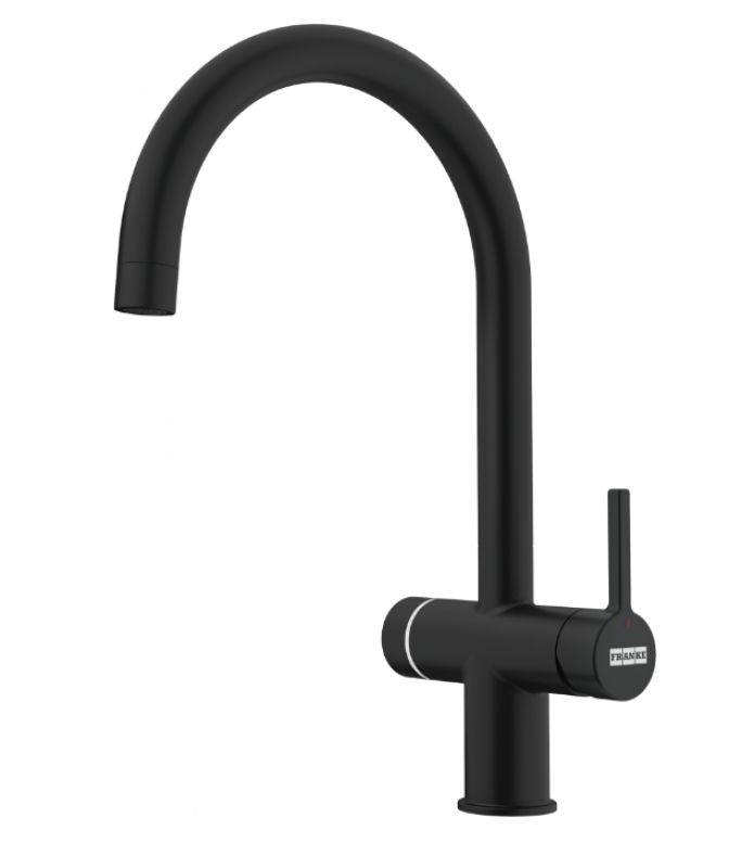 Franke Maris water hub 7L boiler 3-1 Touch elektronikus forróvizes csaptelep matt fekete 160.0713.604