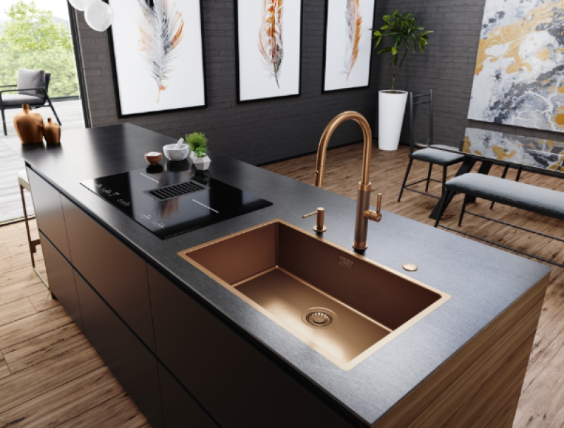 Franke Mythos Masterpiece Keukenkraan Koper met J-uitloop en Uittrekbare Sproeikop - 115.0711.557

Franke Mythos Masterpiece Konyhai Csaptelep Réz J-kifolyóval és Kihúzható Permetezőfejjel - 