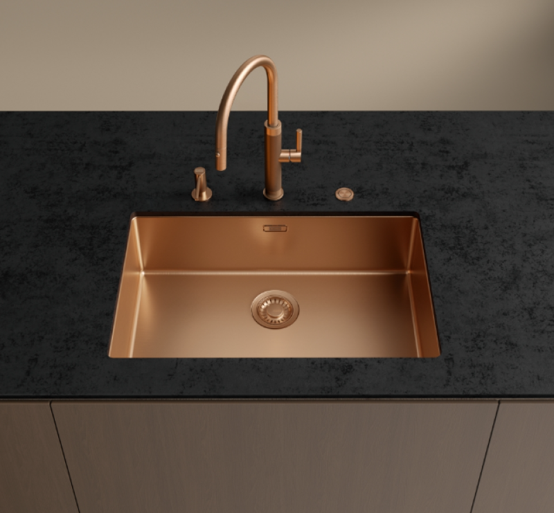 Franke Mythos Masterpiece Keukenkraan Koper met J-uitloop en Uittrekbare Sproeikop - 115.0711.557

Franke Mythos Masterpiece Konyhai Csaptelep Réz J-kifolyóval és Kihúzható Permetezőfejjel - 