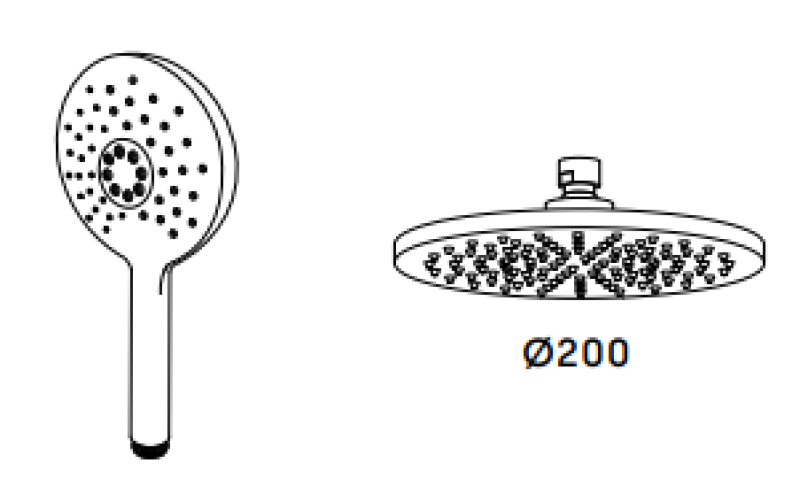 Waterevolution Flow drie-weg douchemengkraan met hoofddouche en ronde handdouche gun metal T131NRGME

Hongaars:
Waterevolution Flow háromutas zuhanykeverő csaptelep fejzuhannyal és kerek kézi