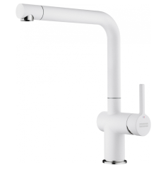 Franke Active L Keukenmengkraan Polar White Wit met Uittrekbare Handdouche 115.0653.387