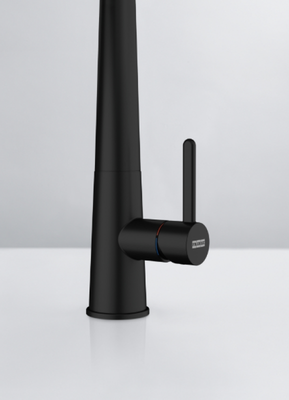 Franke Icon Egykaros Konyhai Keverőcsap Flexibilis Kézizuhannyal, Fekete 115.0690.598