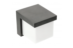 TROPEA LED lámpatest 10W, 900lm, IP54, AC220-240V, 50/60Hz, 4000K, fekete