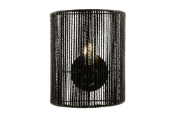 Falra szerelhető lámpa FORESTO 3, 6144, AC220-240V, 50/60Hz, 1*E27, max.40W, fekete