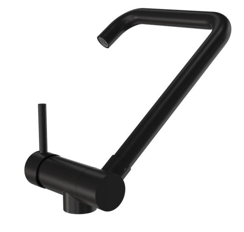 Gránitland Serenity Konyhai Csaptelep Fekete Összecsukható Kifolyóval 1208969533