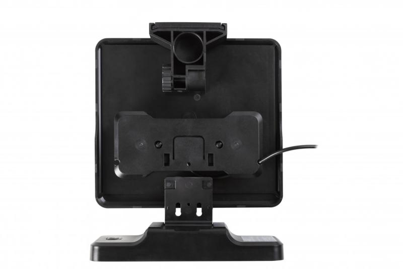 Napfény lámpatest mozgás- és alkonyatérzékelővel DAVOS, LED, 1000lm, 4000K, 2000mAh, IP54, fekete