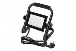 NELI Hordozható Reflektor, LED, 30W, 2700lm, 6400K, AC220-240V, IP65, 1,5m kábel