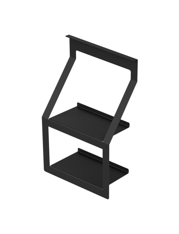 Epka Luxion Set Konyhai sínek 100 cm kiegészítőkkel Fém vakrögzítéssel Fekete 1208969984