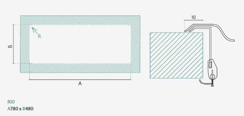 Banka Centurio 20 rozsdamentes acél dupla mosogatótálca 80x50cm 1208970026