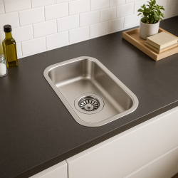 Banka IB1530 Rozsdamentes Acél Mosogató 146 x 296 mm Beépíthető 1208970041