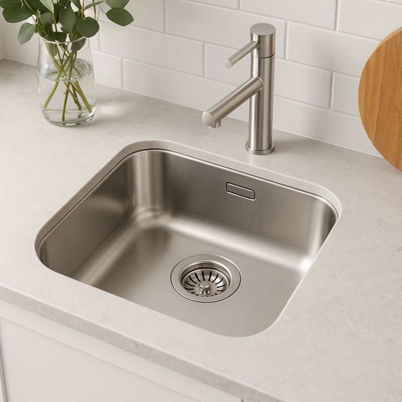 Banka IB3440 rozsdamentes acél mosogató 34 x 40 cm beépíthető 1208970046