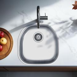 Banka Denver rozsdamentes acél mosogató 41 x 41 cm alátét 1208970049