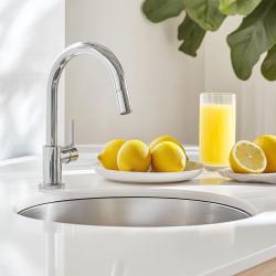 Banka U18380 rozsdamentes acél kerek mosogató 45 cm, alátét 1208970056