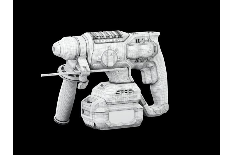 BRUSHLESS HAMMER DRILL WITH CHISELING FUNCTION 18V